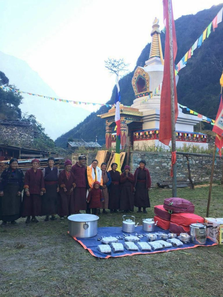 Tashi Dolma in Nubri Valley