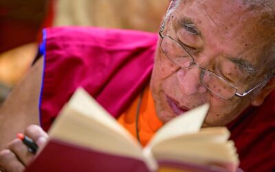 Celebrating the Life of Our Kind Lama, Who Loved Reading